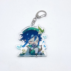 Móc Khóa Acrylic Biểu Tượng Tùy Chỉnh Móc Chìa Khóa Anime Ba Chiều Cá Tính In Hình Lấp Lánh Hình Ảnh Mặt Dây Chuyền Hoạt Hình - Product Image 6