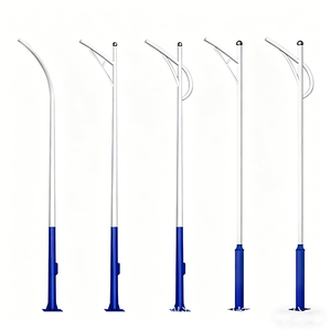 Poste <span class=keywords><strong>de</strong></span> Luz <span class=keywords><strong>Galvanizado</strong></span> <span class=keywords><strong>de</strong></span> un Solo Brazo, <span class=keywords><strong>Precio</strong></span> <span class=keywords><strong>de</strong></span> Fábrica, para Uso en Carreteras y Jardines, Alturas <span class=keywords><strong>de</strong></span> 3m-8m, Impermeable, Vida Útil <span class=keywords><strong>de</strong></span> 20-50 Años - Product Image 1