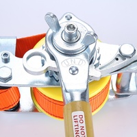 Pince de serrage à cliquet isolée 2T pour fils sous tension – Outil de manutention de lignes électriques pour l'entretien de lignes sous tension – OEM ODM – Travaux aériens utilitaires