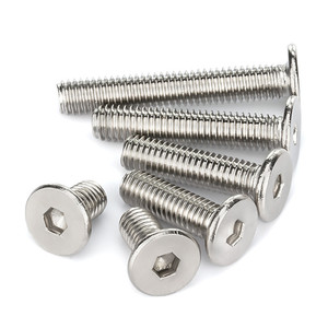 Stainless Steel 304 Ultra-Thin Head Bolt M2-M12 Allen Bolt with Hex Socket <b>Plain</b> <b>Cap</b> Screw to Standard - Product Image 5