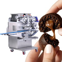 Machine à boules énergétiques fourrées au chocolat, machine à enrober les boules de sésame et de dattes, machine à pâte à biscuits