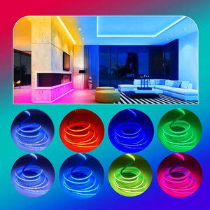 Luces de Neón COB de 16 pies/5 m, 320 LED/m, Clasificación IP67, Uso en Hoteles, Regulable, CRI>90, DC24V, 11 W/M, Luz de Cinta de Alto Lumen - Product Image 6