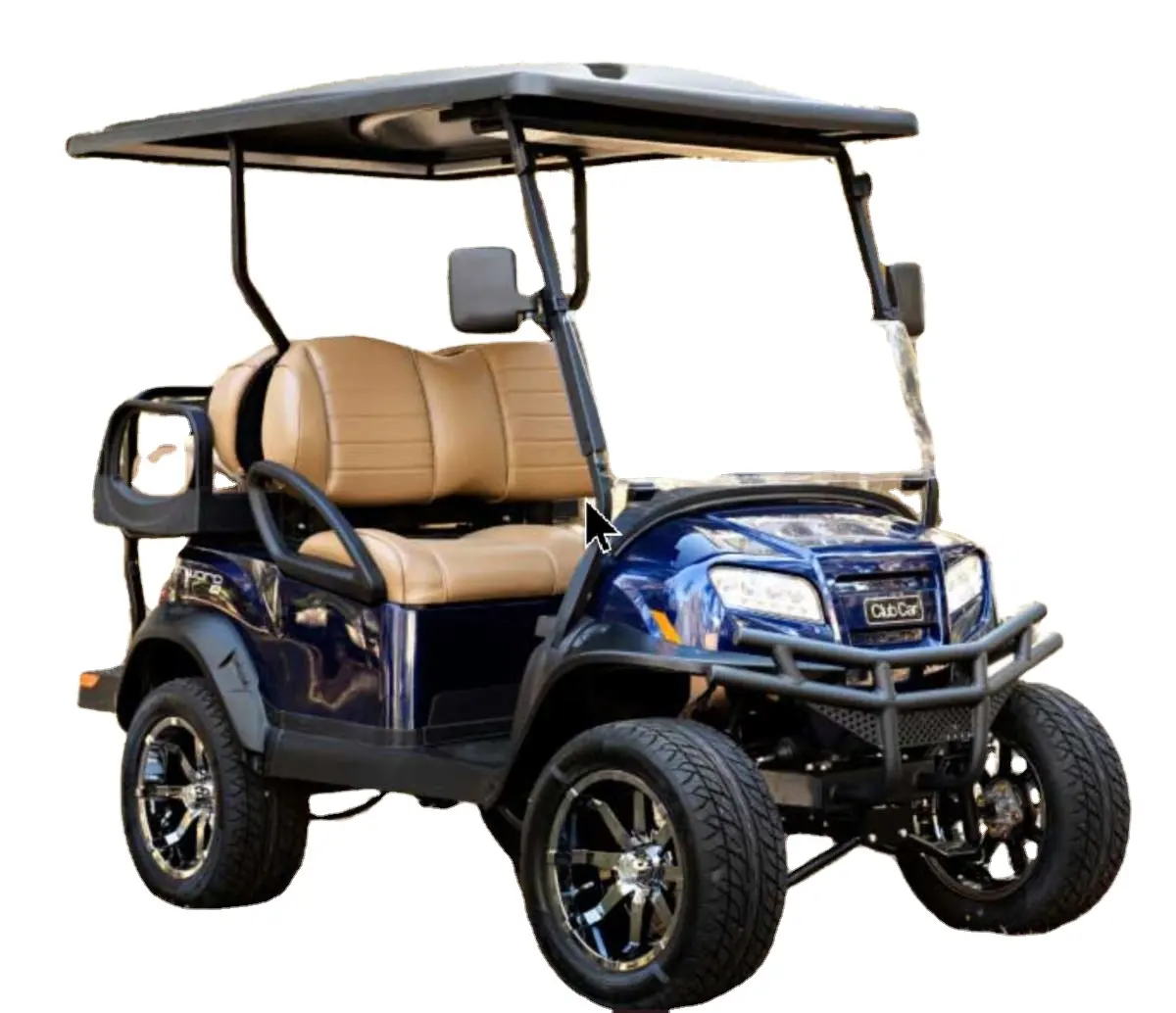 Carrito de Golf eléctrico de 4 ruedas, potente, nuevo