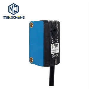 เซ็นเซอร์วัดระยะแบบโฟโตอิเล็กทริกความแม่นยำสูงรุ่น GSE6-P1211, GSE6-P1212, GSE6-P1411ไฟฟ้ากระแสตรง10–30โวลต์สำหรับเครื่องจักรและอุปกรณ์ในโรงงานผลิต - Product Image 1