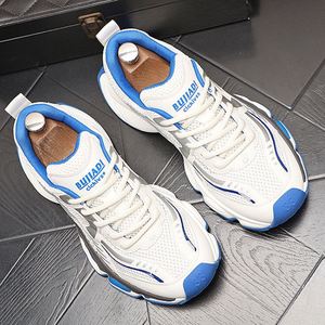 Chaussures pour hommes - Tendance été 2025 : Chaussures décontractées polyvalentes en maille respirante avec semelle souple et fonction de rehaussement confortable - Product Image 1