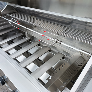 <span class=keywords><strong>Barbecue</strong></span> vertical professionnel sans fumée, <span class=keywords><strong>combi</strong></span> intérieur/extérieur en acier inoxydable, cuisinière à gaz GPL/GN pour extérieur - Product Image 2