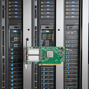 การ์ดเชื่อมต่อเครือข่ายอีเธอร์เน็ตแบบอินเทอร์เฟซคู่ N-vidia M-ellanox Mcx516a-ccht Pcie Gen 3.0 X16 สำหรับเซิร์ฟเวอร์ Mcx516a-ccht M-ellanox Connect - Product Image 3