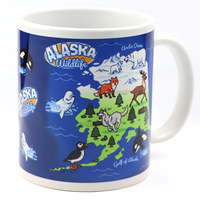 Vente en gros de tasses à café en céramique personnalisées avec logo imprimé en couleur blanche, sublimation, souvenir