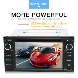 Phổ Xe Đài Phát Thanh Âm Thanh Máy Nghe Nhạc Cho Toyota Corolla 2007-2013 2 + 32/4 + 64G/Dsp/Carplay/4G/8 Core Android 7 ''Inch Xe Máy Nghe Nhạc DVD - Product Image 5