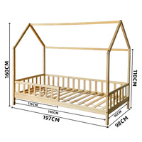 Lit d'enfant en bois Montessori pour chambre à coucher, lit pour enfant, lit pour tout-petit