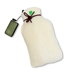 USB graphène ignifuge en peluche oreiller chauffant USB électrique oreiller plus chaud salon pour la décoration intérieure coussin à l'extérieur