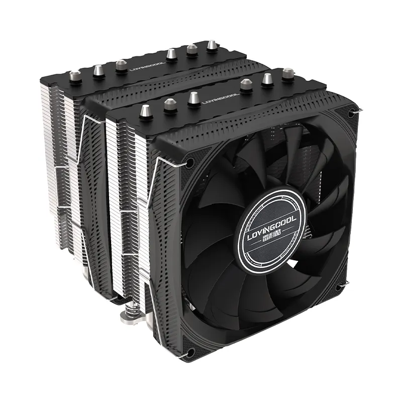 Lovingocool Hot Bán Chất lượng cao CPU chơi game COOLER RGB Fan UFO argb PMW 5V 3pin trường hợp máy tính PC Cooler AMD/Intel AIO CPU tháp