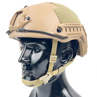 Casque tactique prêt à l'emploi, livraison rapide, matériau Aramid/UHMWPE, protection de haute qualité, ajustement confortable pour une utilisation sur le terrain de combat, Chine