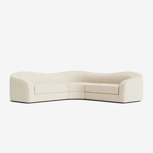 Sofá Pequeño de Diseño Moderno y Lujoso para Sala de Estar, Estilo Italiano Minimalista, Tapizado en Tela, Ideal para Hoteles y Hogares de Celebridades - Product Image 2