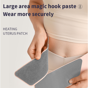 여성과 소녀를위한 스마트 휴대용 무선 난방 패드 빠른 전기 따뜻한 배꼽 랩 벨트 - Product Image 5