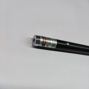 Ismartlaseraluminium titik merah penunjuk Laser titik terfokus kelas IIIa baterai AAA jarak 500M sakelar tombol tekan untuk industri - Product Image 5