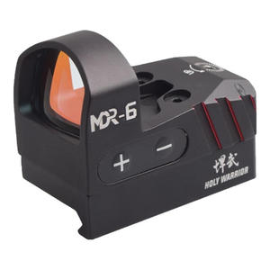 Mira Telescópica de Punto Rojo Holy Warrior MDR-6, Nueva, de Plástico, Compatible con Montura Weaver de 20 mm, para Caza - Product Image 3