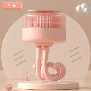 2023 nouveau ventilateur de poussette de bébé anti-moustiques ventilateur de poulpe Rechargeable Portable extérieur