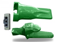 Dents de godet de déchiqueteur forgées TECHGONG pour excavatrices 30S 35S 40S V13SYL V17SYL V19SYL – Pièces haute résistance et anti-usure (lot de 3)