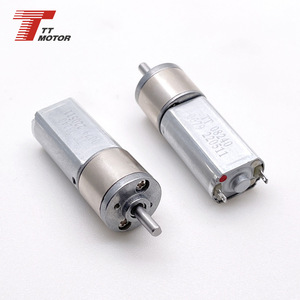 El fabricante suministra motores con engranajes de 16 mm de bajo ruido y engranajes totalmente metálicos, motores con engranajes de CC en miniatura de 6 V, funcionamiento silencioso. - Product Image 4