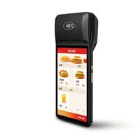 Terminal de point de vente portable Android 13 HD 5,5 pouces avec paiement NFC, imprimante thermique, scanner, processeur 8 cœurs 1,6 GHz, double SIM, 16 Go