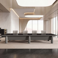 Ensemble de mobilier de bureau, bureau de conférence, table de réunion, tables de conférence modernes, ensemble de mobilier de bureau
