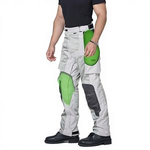 Pantalones de Motociclismo con Protección CE, Malla Textil, Resistentes al Viento, para Verano, Invierno y Todas las Estaciones, Equipo de Turismo - Product Image 1