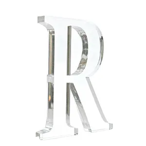 Transparent Acrylic Letters Clear Acrylic Alphabet Letter For Display