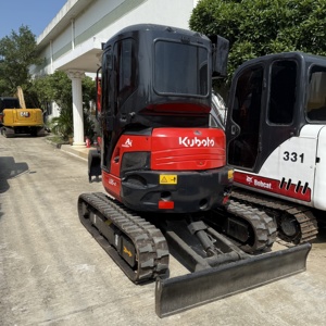 รถขุดตีนตะขาบขนาดเล็ก5ตันสำหรับ U35-4ในฟาร์มปกป้องสิ่งแวดล้อมแกนเครื่องยนต์มีสต๊อกเซี่ยงไฮ้ - Product Image 3