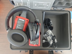 เครื่องตรวจจับการรั่วไหลแบบอัลตราโซนิก Amprobe ULD-420 พร้อมแบตเตอรี่อัลคาไลน์ใช้งานได้นาน 105 ชั่วโมง ฟังก์ชัน APO 60 นาที รับผลิตแบบ ODM/OEM รับประกัน 1 ปี - Product Image 4