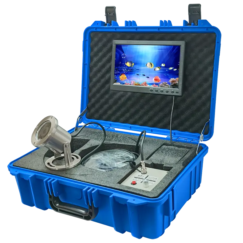 HD Fish Finder Camera Waterproof 20M Cable 7" TFT LCD Underwater Fishing Video Camera System Used For Underwater Fishing