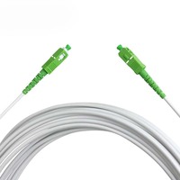 Patch Cord Fiber Optik Berlapis Baja SC LC FC | Kabel Single Mode G657A2, Anti Tikus, Indoor FTTH