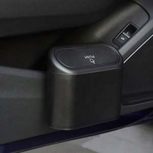 Cubo de Basura Colgante para Coche, Caja de Almacenamiento, Contenedor de Basura para Vehículo, Accesorios Interiores para Auto, Cubo de Basura Cuadrado con Sistema de Presión - Product Image 2