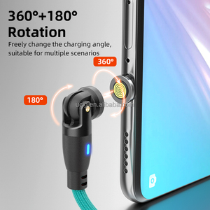 Cavo magnetico USB-C 9pin 100W | Testa di rotazione 540 3 in 1 tipo C 5A cavo di ricarica rapida per telefono 3.3ft 5.9ft - Product Image 2