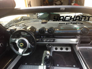 Garniture en fibre de carbone sèche pour 08-11 Lotus Exige S2 <span class=keywords><strong>Elise</strong></span> S2 LHD Instrument Binnacle Cover Replacement - Product Image 2