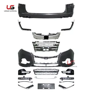 High quality Auto parts Body kit for 2015-2018 Honda Odyssey upgrade to 2020 Odyssey front and rear bumper with grille