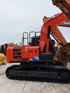 Excavatrice Hitachi ZX120 d'occasion haute performance, modèle 2024, 12 tonnes, moteur et transmission durables et stables, directement de l'usine, d'origine. - Product Image 3
