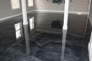 Revestimiento epoxi para suelo Kit de suelo de resina epoxi metálica <span class=keywords><strong>Pintura</strong></span> epoxi impermeable <span class=keywords><strong>transparente</strong></span> para hormigón - Product Image 2