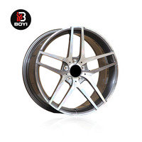 Jantes forgées 5 branches 18 19 20 21 22 pouces pour BMW G20, Mercedes Benz W212, Audi – Jantes en alliage usinées sur mesure