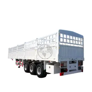 3/4 axles flower basket semi trailer with high quality and low price made in China