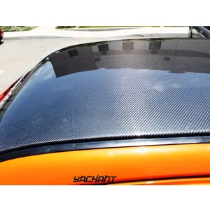 Carbon Fiber 2003 to 2007 Evolution 8-9 EVO 8 9 Roof Skin without Sun Shark Fin Fit For EVO 8 9 Top Roof Cover