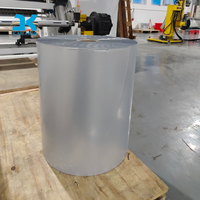 Etiqueta Termoadhesiva Industrial Plateada Mate de PET/Vinilo/PE de 1000 mm de Ancho, Resistente al Calor, para Marca Automotriz y Electrónica