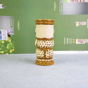 Creative American Tiki Bar 400ml Taza de porcelana esmerilada Taza de cóctel Hawaiano para regalos de negocios Restaurantes del Día de San Valentín - Product Image 4