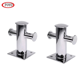Foyo Extra Base <strong>Plate</strong> Marine Single Cross Bollard Mooring Bitt <strong>Cleat</strong> - Product Image 1