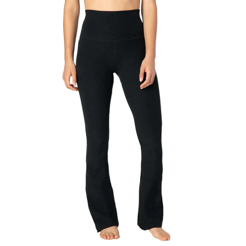 Conjunto de calças legging feminina, secagem rápida, feita em poliéster, suplex, cintura alta, yoga