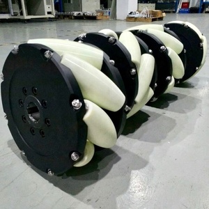 S-S AGV-Rueda de <span class=keywords><strong>Mecanum</strong></span> Industrial para Robot utilizado en carretilla elevadora, 12 pulgadas - Product Image 2