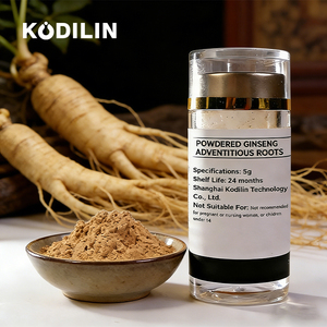 Poudre de Ginseng Panax Naturel Anti-Fatigue, Stimulant Énergétique, Complément Alimentaire pour la Santé Cognitive à Usage Quotidien - Product Image 1