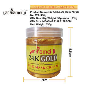 Y Crema e Maschera Viso e Mani OEM al Collagene e Oro 24K Naturale, Sbiancante, Anti-Età, Illuminante, Formato da Viaggio per Donne - Product Image 6