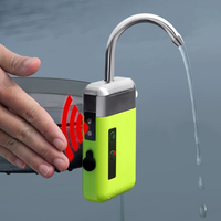 Pompe à air Pompe à eau Pompe à oxygène avec capteur Multi-Fonction Rechargeable Accessoires de pêche en plein air pour réservoir de pêche