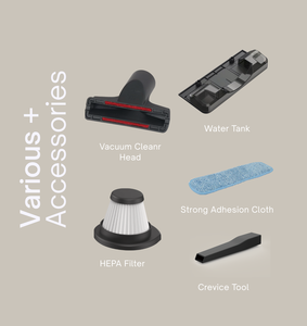 Aspiradora y Mopa Vertical 3 <span class=keywords><strong>en</strong></span> 1 COMPASS - Limpieza <span class=keywords><strong>en</strong></span> Seco y Húmedo, Fácil <span class=keywords><strong>de</strong></span> Guardar, para Hogar/Oficina, Especialista <span class=keywords><strong>en</strong></span> Pelo <span class=keywords><strong>de</strong></span> Mascotas - Product Image 6